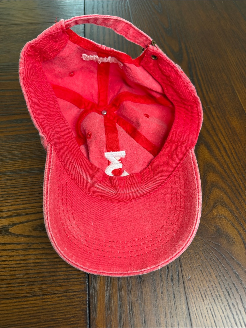 Red '3' Chance The Rapper Embroidered Baseball Cap - Picture 3 of 3